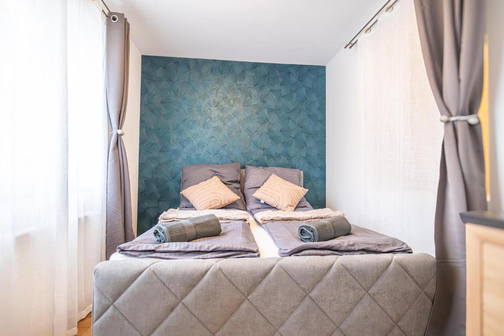 Charming 1br And 1lr Modern Design Donaustadt Apartamento Viena