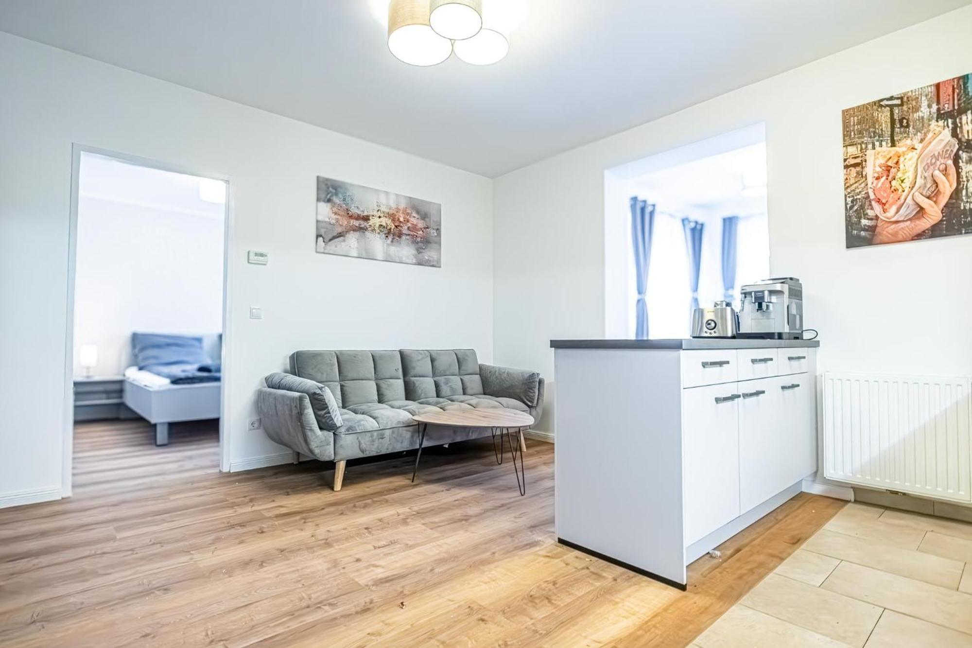 Apartamento Charming 1br And 1lr Modern Design Donaustadt