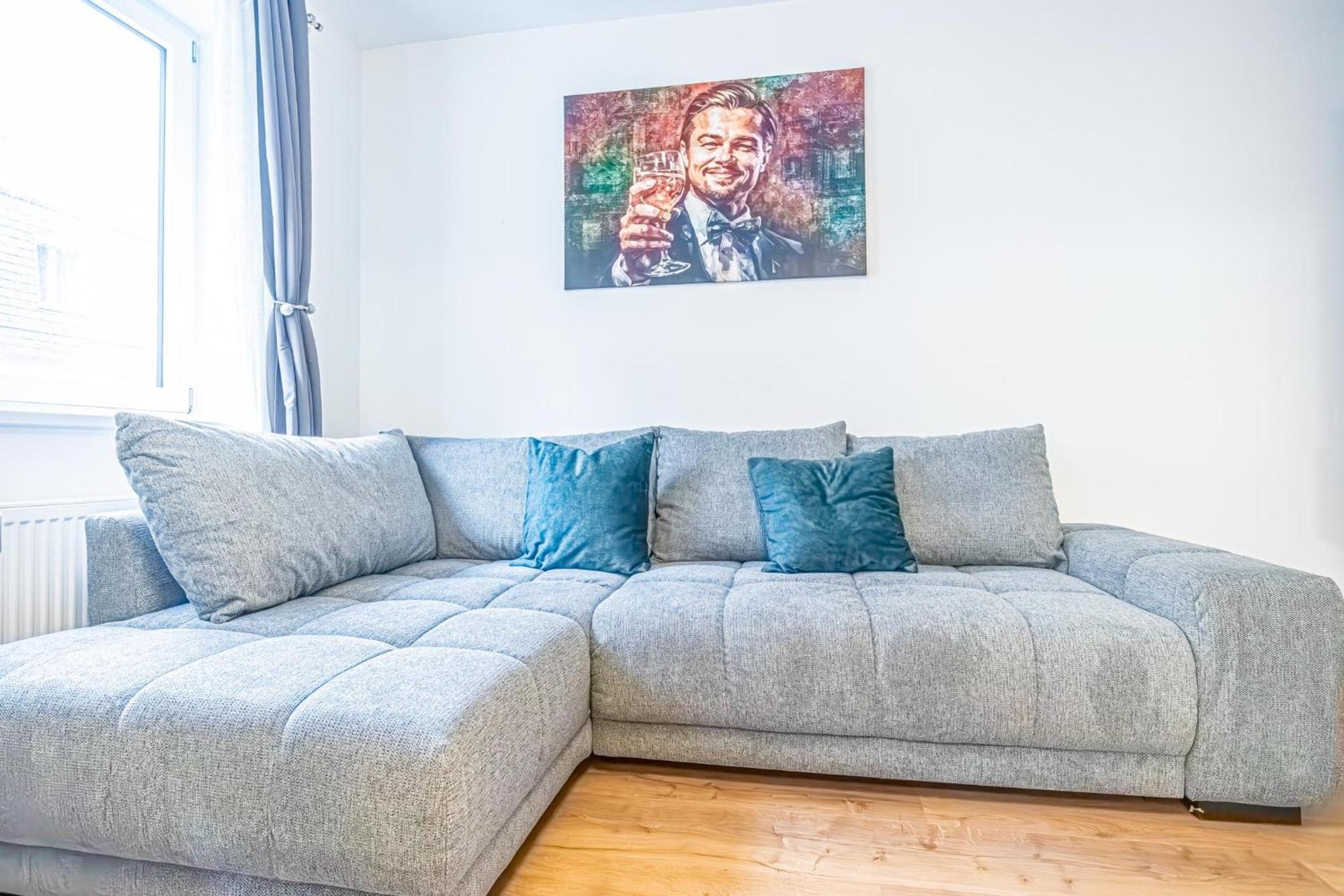 Charming 1br And 1lr Modern Design Donaustadt Apartamento