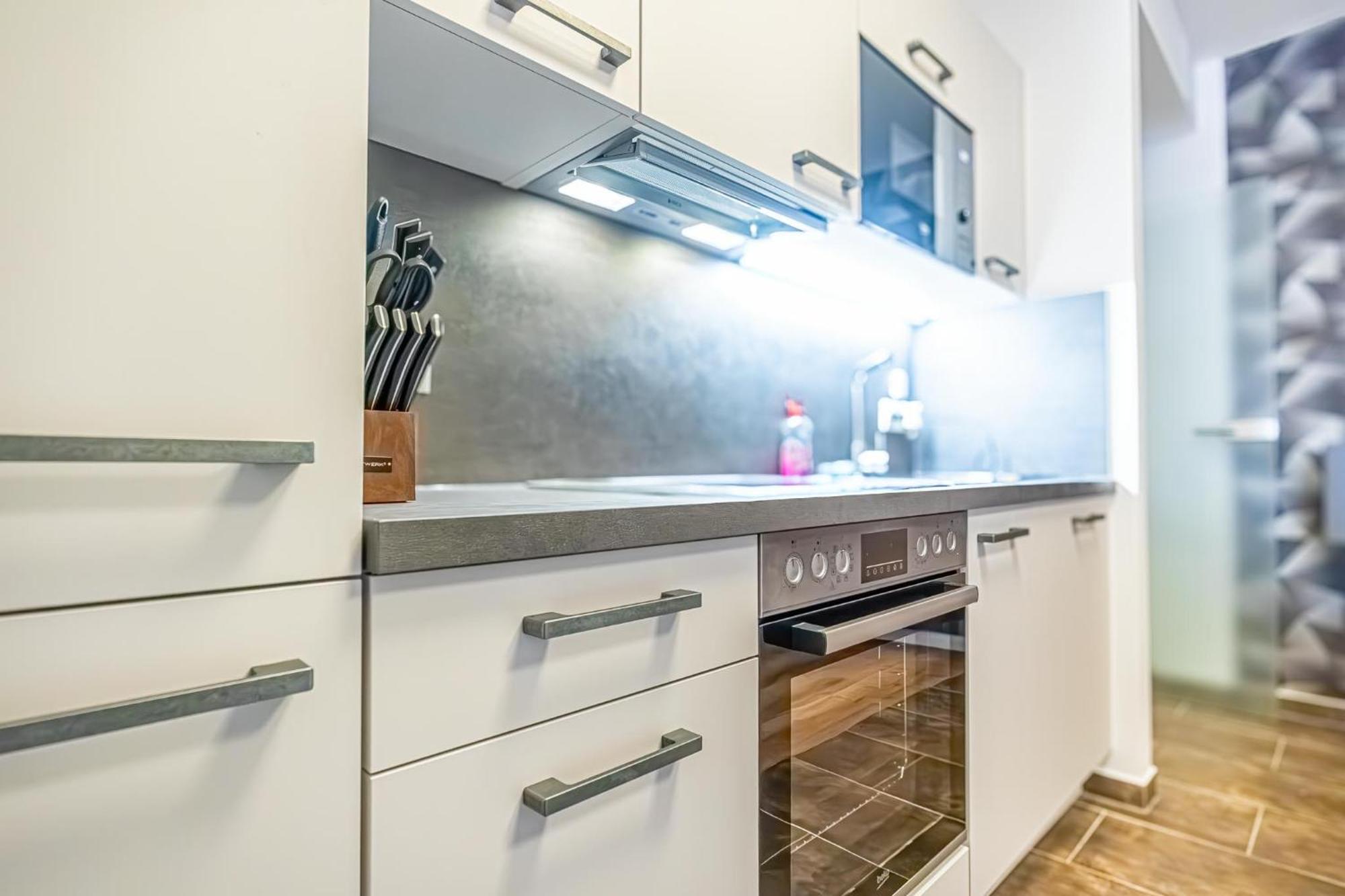 Apartamento Charming 1br And 1lr Modern Design Donaustadt Viena