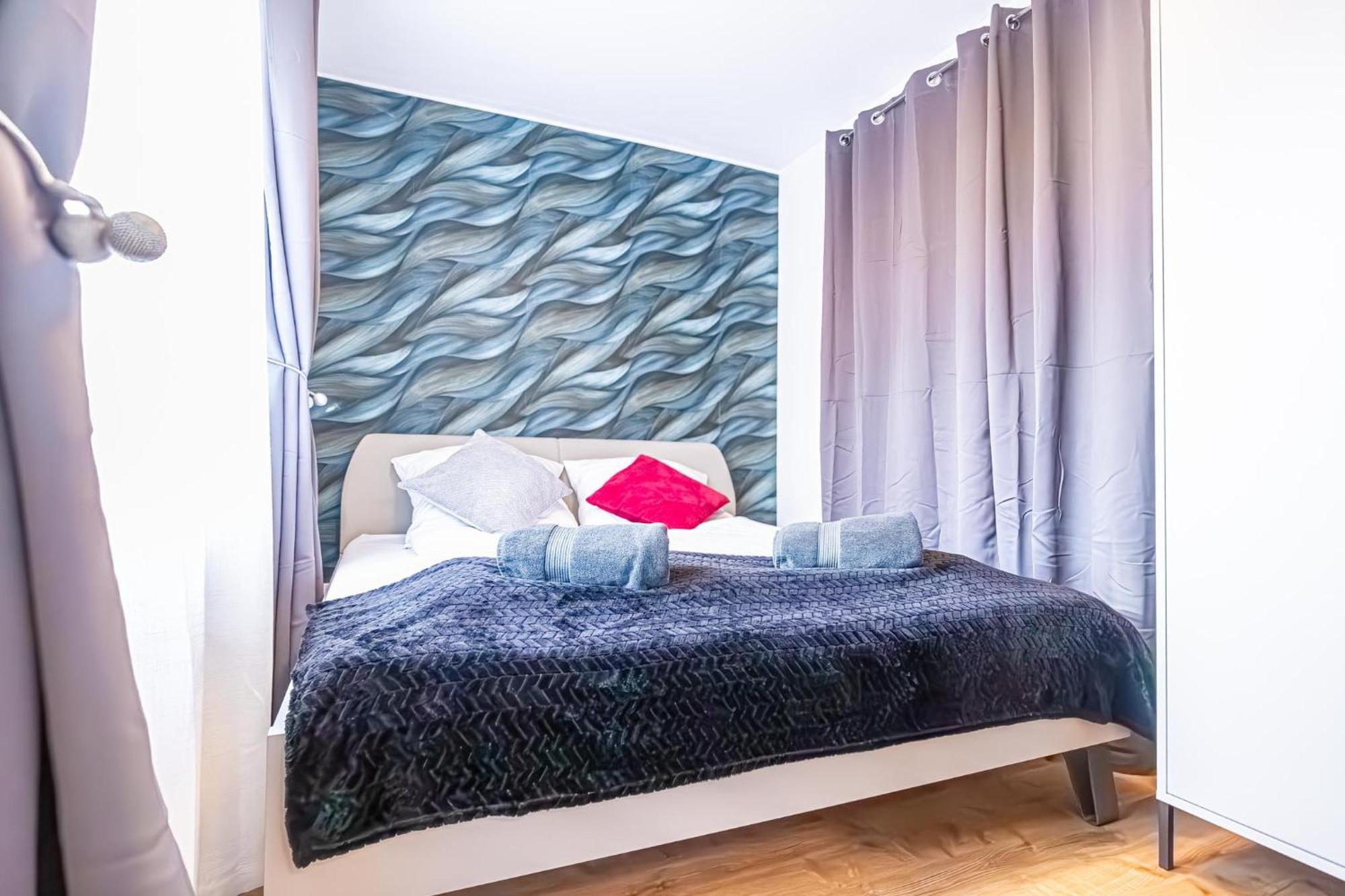 Apartamento Charming 1br And 1lr Modern Design Donaustadt *